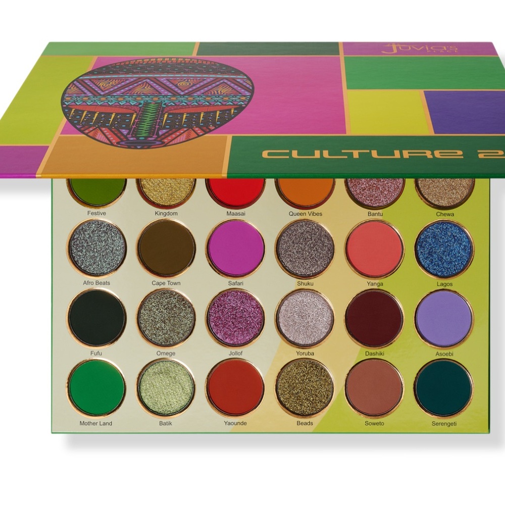 Juvia's Place Culture 2 Eyeshadow Palette - Bold Multicolor